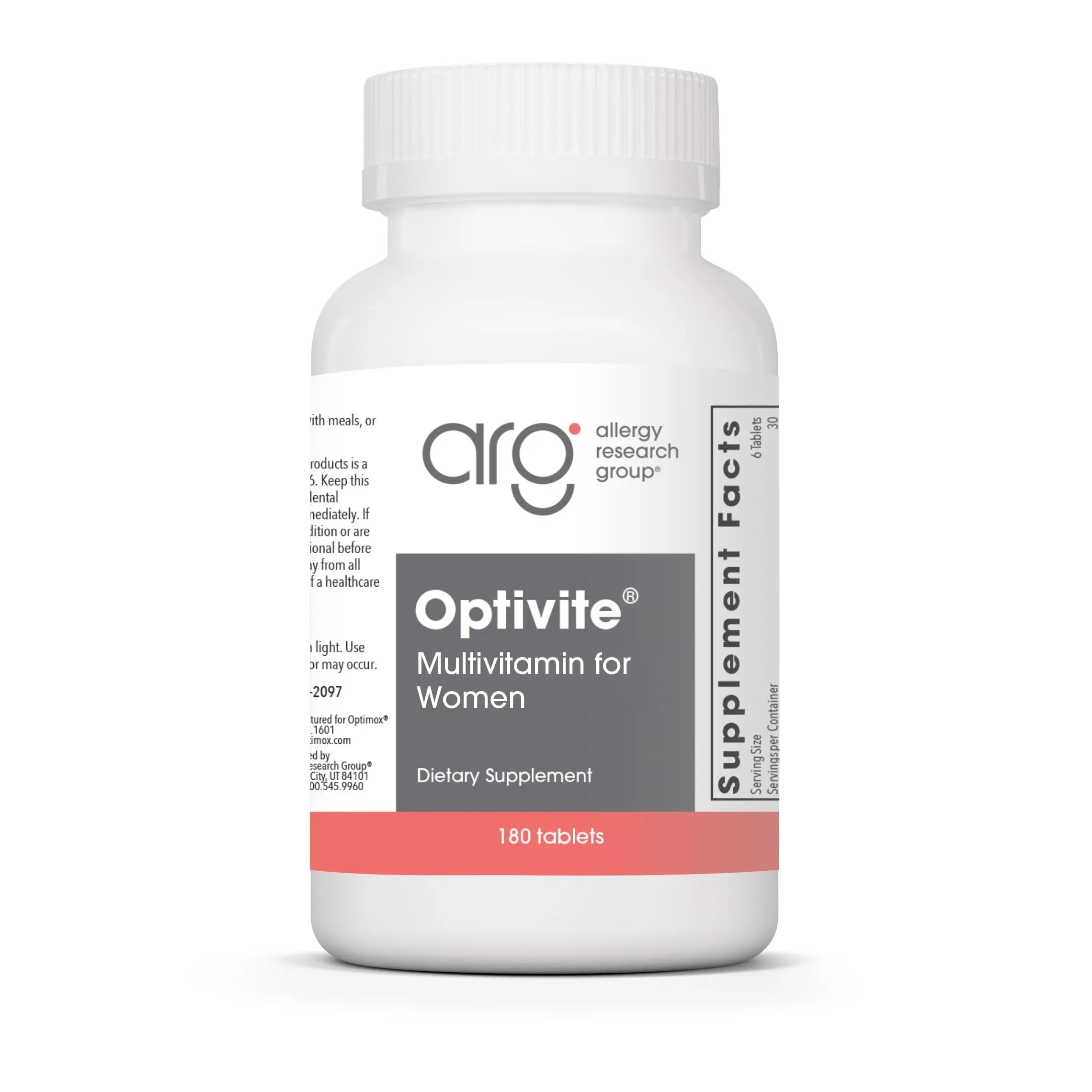 Optimox Optivite - PMS Support Supplement for Women, Period Multivitamin for Hormone Balance with Vitamin B6 & Iron, Hormone Support Vitamin - 180 Tablets Optimox Au supplements