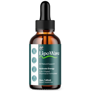 Lipowave Drops, Official LipoWave Drops with All Natural Ingredients, Advanced Overall Health and Wellness Vitamin Supplement Premium Formula for Maximum Strength Multivitamin Support (30 Servings) MJO Au supplements