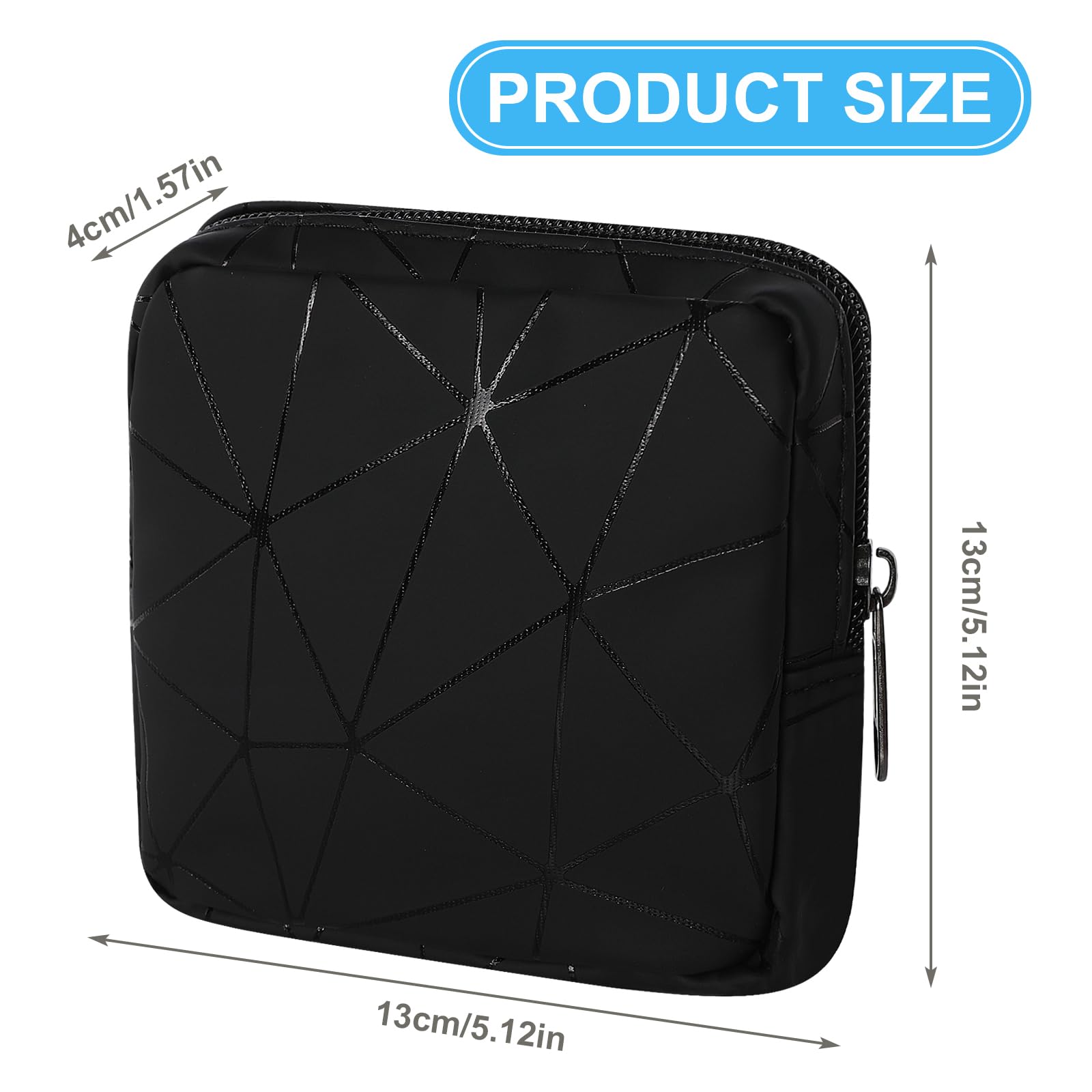 Ouligay Period Bag Sanitary Napkin Storage Bag Tampon Bag Tampon Pad Holder for Purse Menstrual Pad Ouligay Au supplements