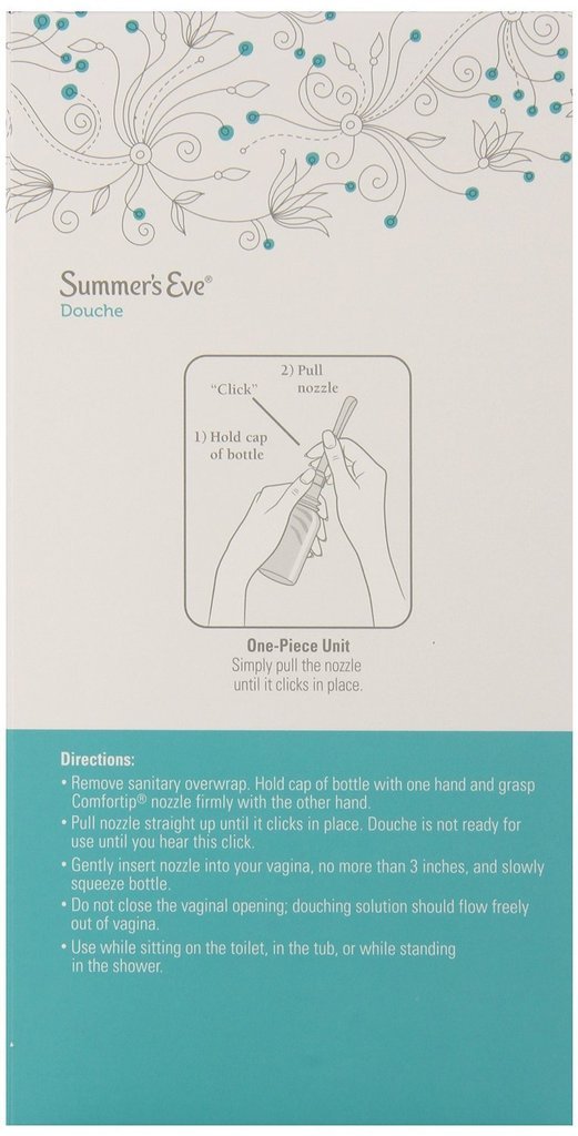 (Pack of 4 Bottles) Summer's Eve Fresh Scent Douche Vinegar & Water, Feminine Wash, 4.5oz Bottles Summer's Eve Au supplements