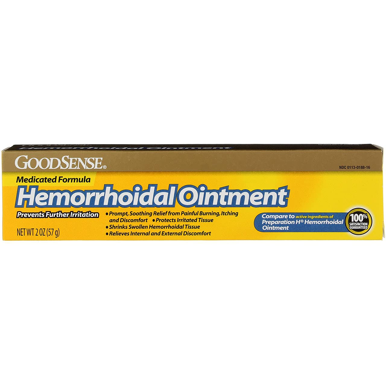 GoodSense Hemorrhoidal Ointment, Phenylephrine HCl, Petrolatum, Mineral oil, Relief from Burning, Itching and Discomfort of Hemorrhoids, 2 Ounces GoodSense Au supplements
