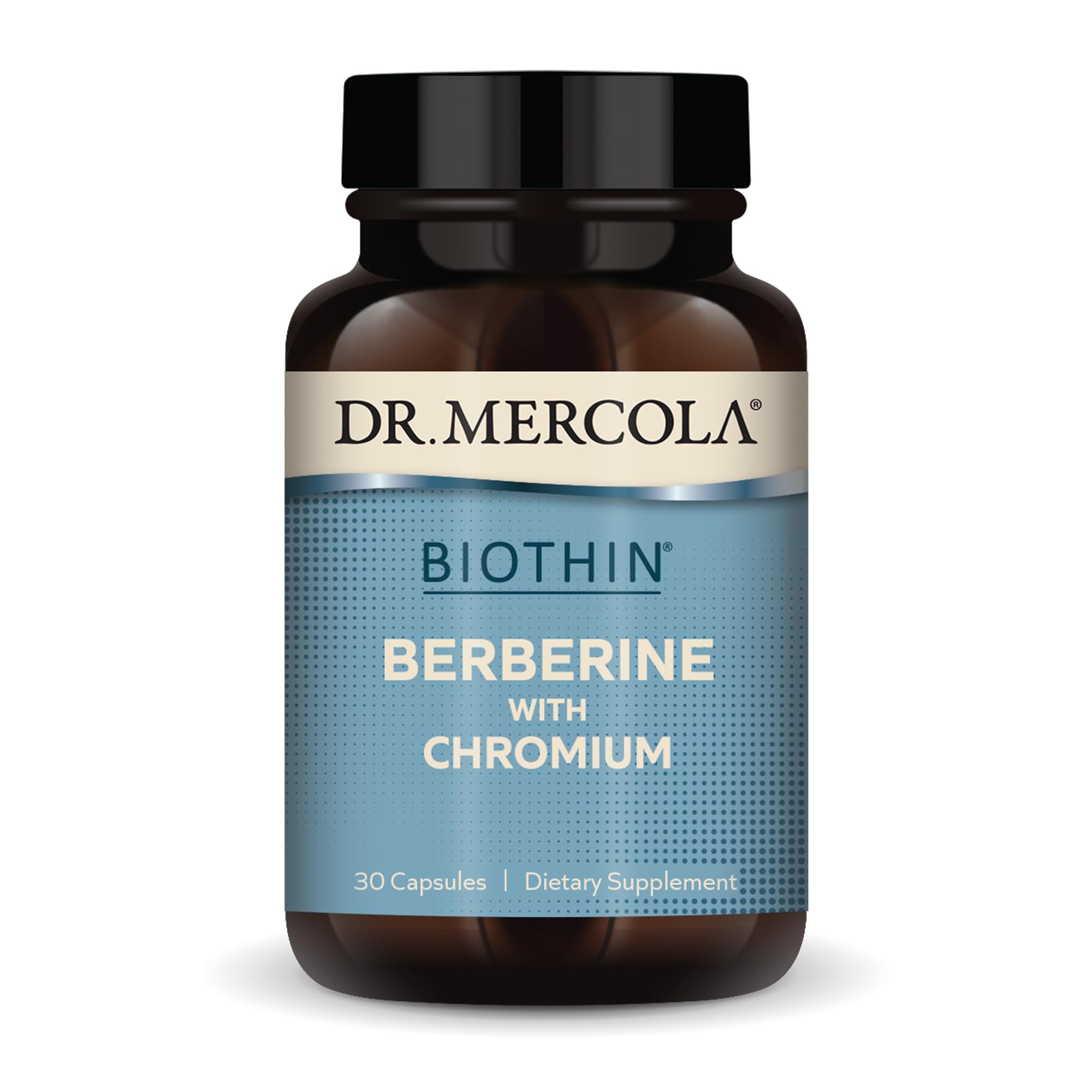 Dr. Mercola Biothin Berberine with Chromium, 30 Servings (30 Capsules), Dietary Supplement Dr. Mercola Au supplements