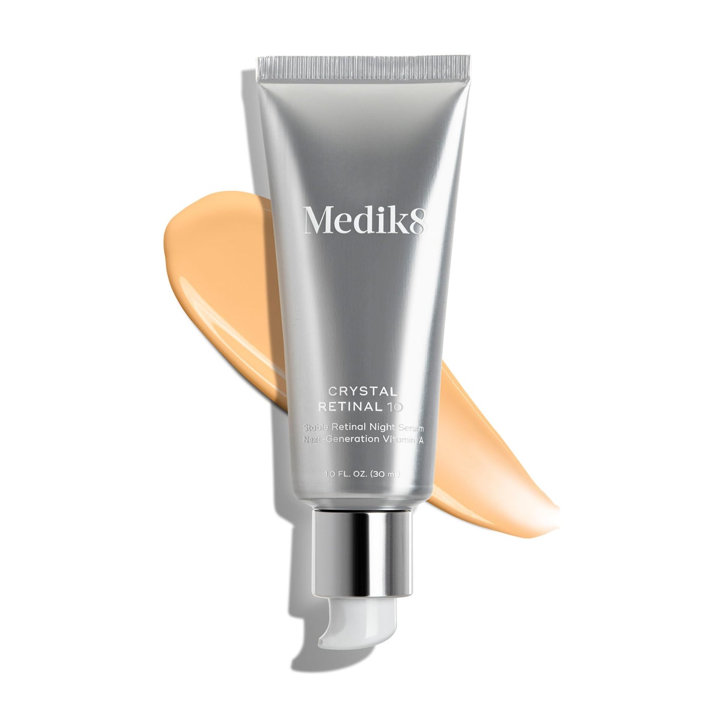 Medik8 Crystal Retinal 10 - Firming, Advanced Skin Retinaldehyde Face Serum - Night Serum with Hyaluronic Acid and Vitamin E - Gluten Free - 1 oz Medik8 buy supplements Au