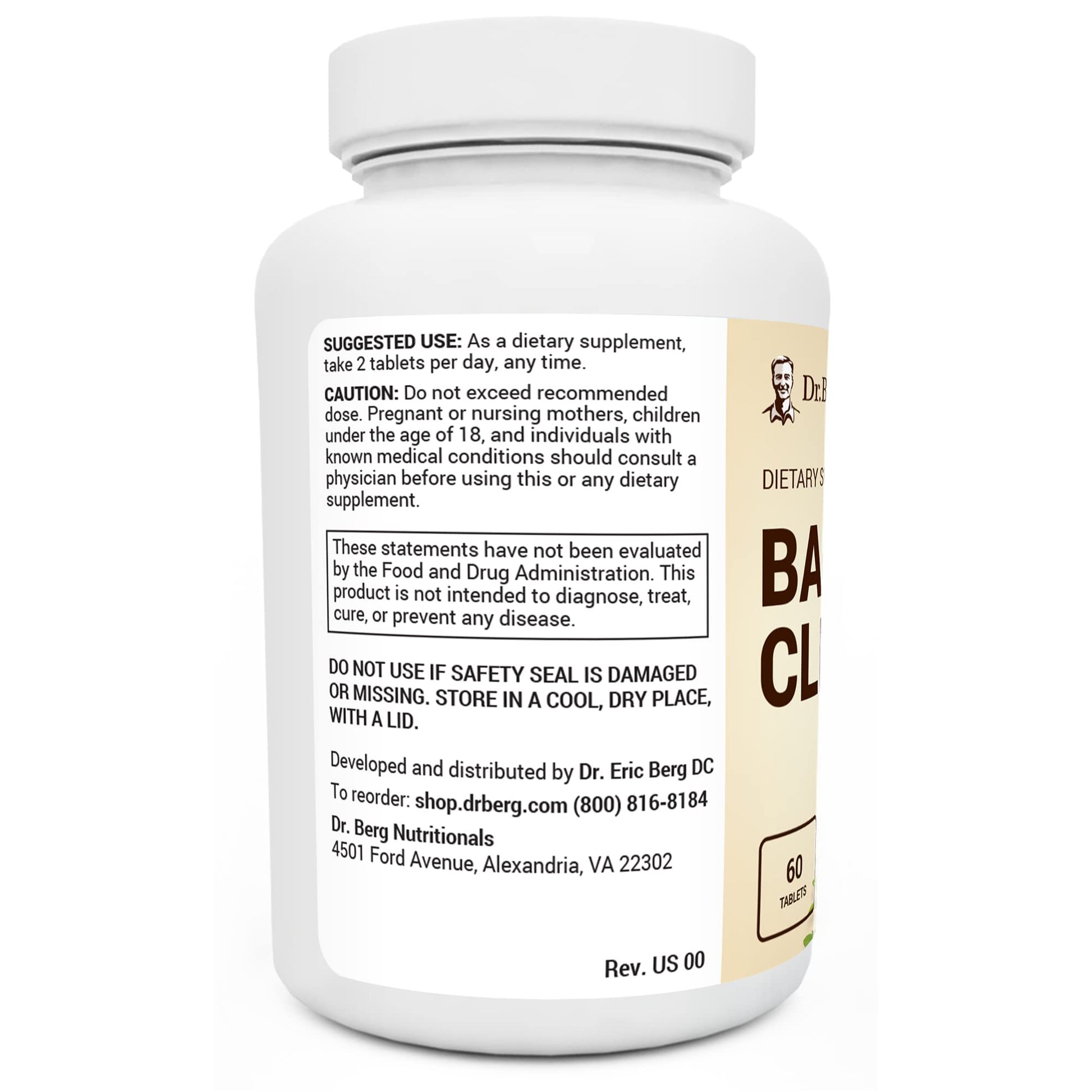 Dr. Berg's Bacti-Cleanse - 8in1 Immune Booster Supplements with Digestive Dr. Berg Nutritionals Au supplements