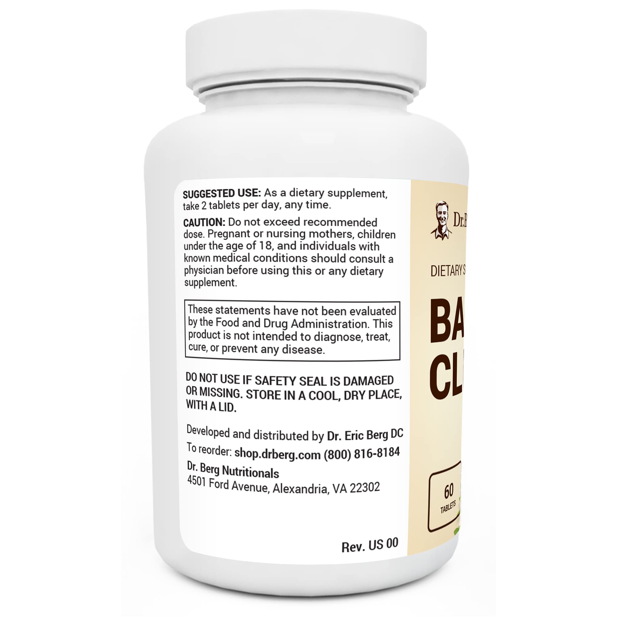 Dr. Berg's Bacti-Cleanse - 8in1 Immune Booster Supplements with Digestive Dr. Berg Nutritionals Au supplements