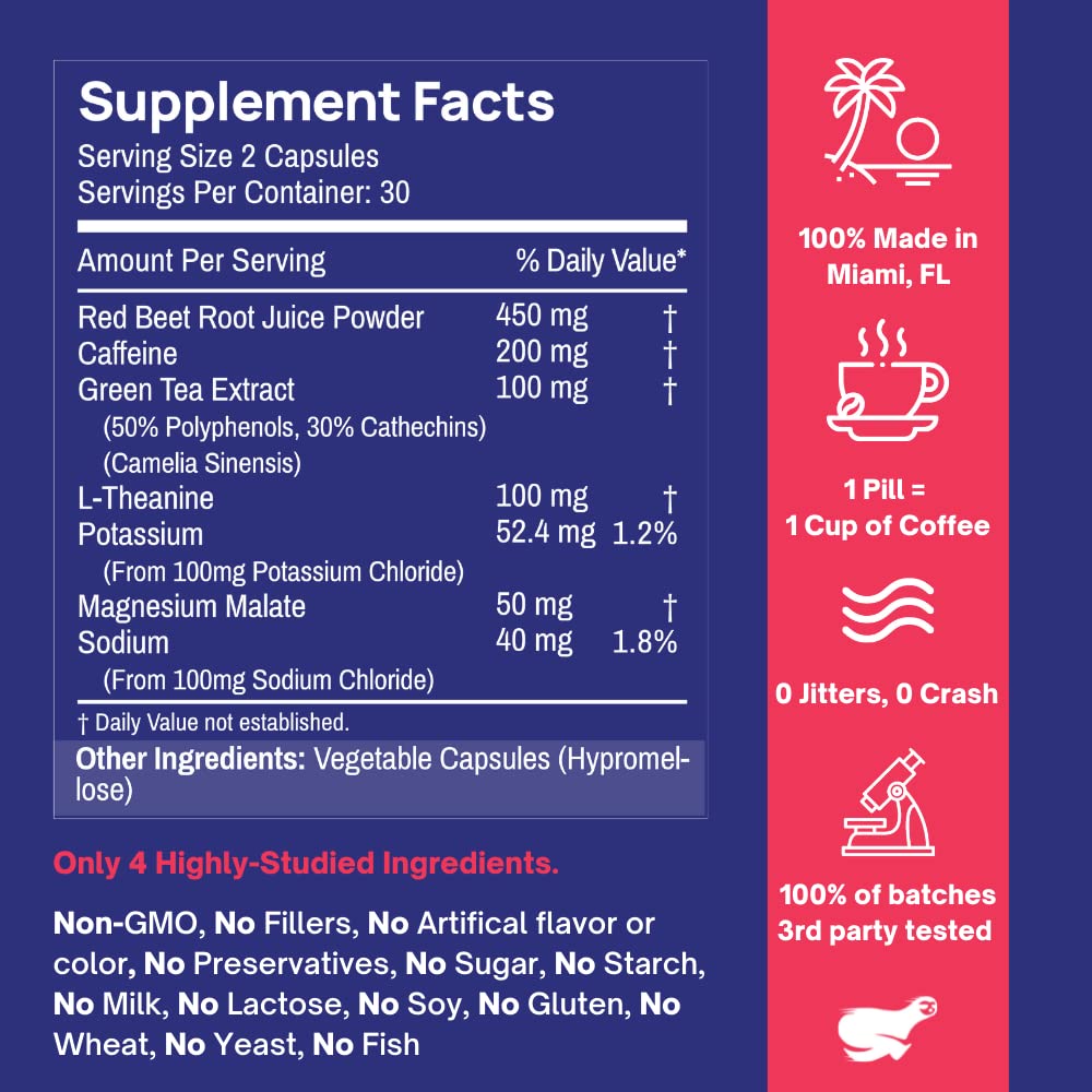 Pre Workout Pills and Creatine HCL Pills Bundle - Endless Energy, Muscle Growth, Endurance Goba Tea Au supplements