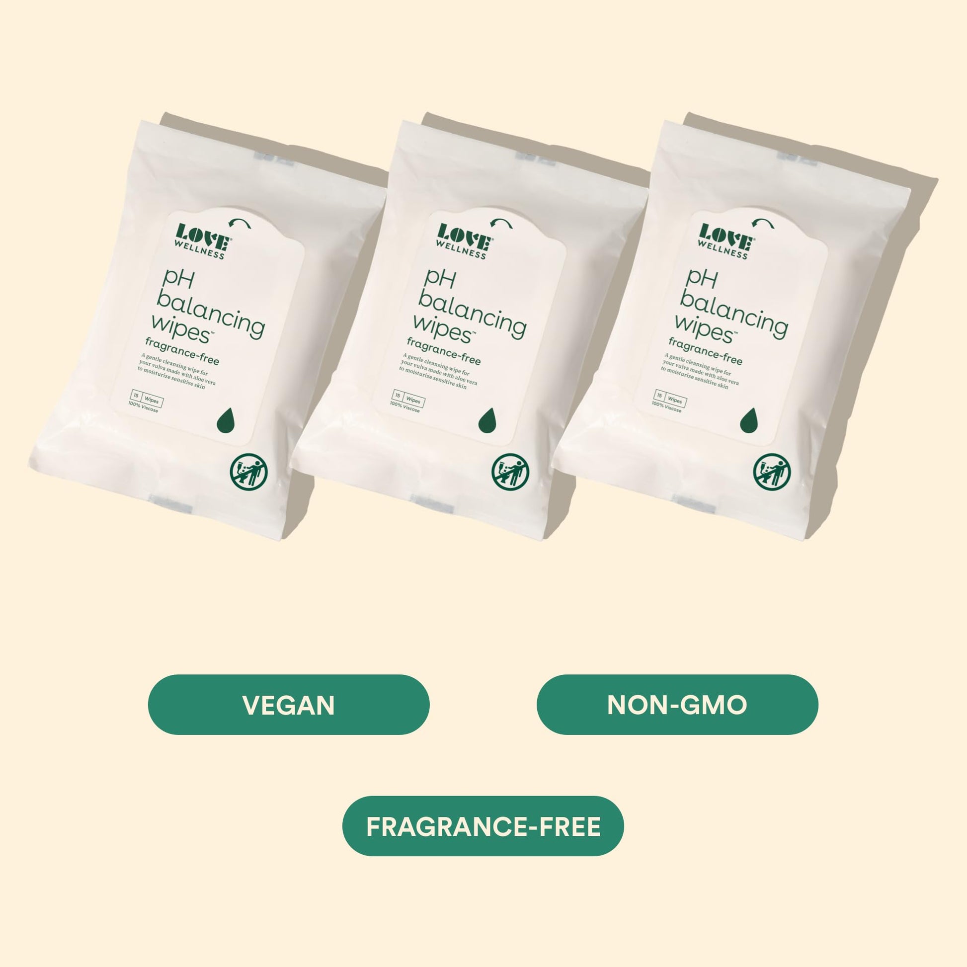 Love Wellness pH Balancing Wipes for Women | Feminine Hygiene for Cleansing with Aloe Vera Love Wellness Au supplements