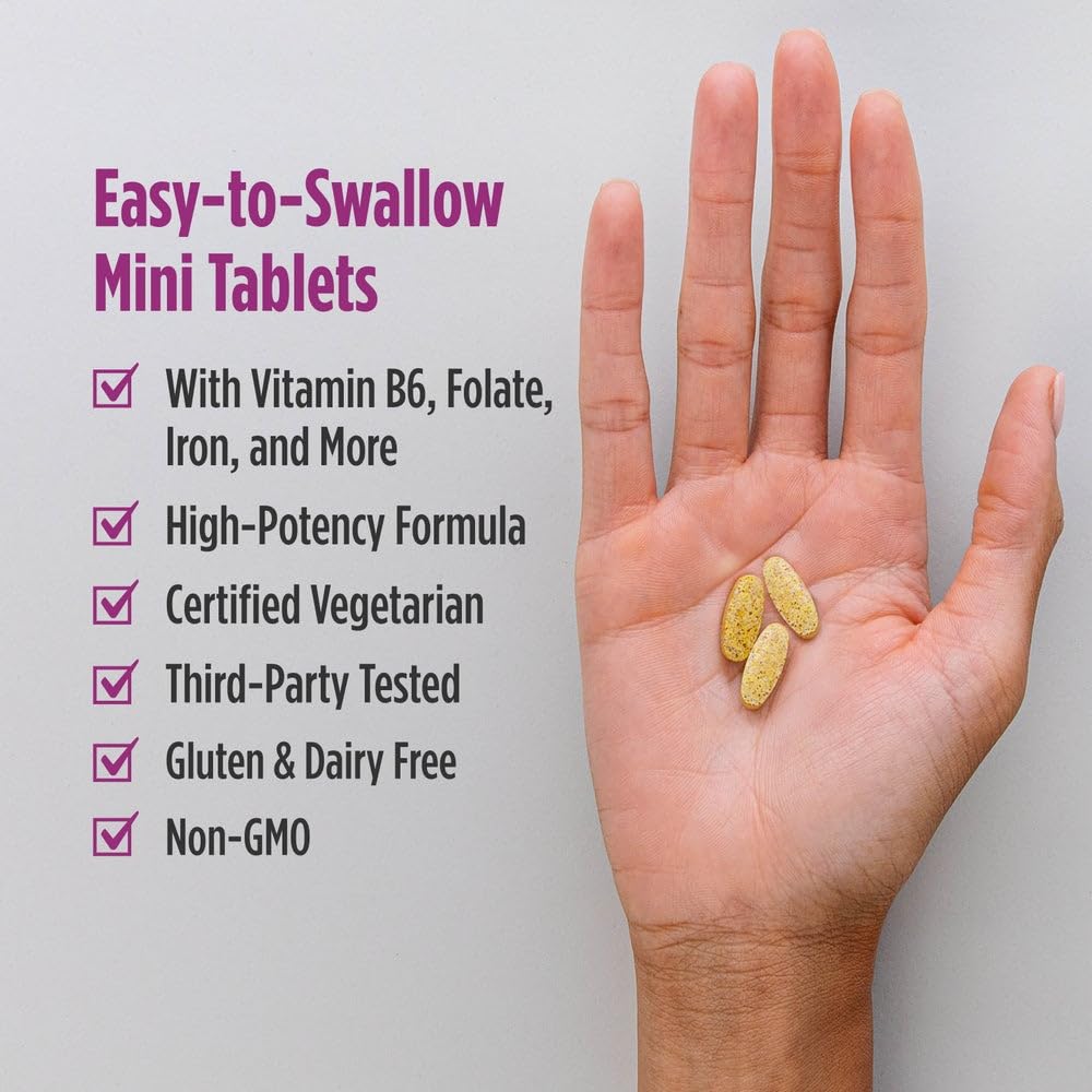Nordic Naturals Vegetarian Prenatal Multivitamin Minis - 90 Easy to Swallow Tablets - Highly Absorbable Multivitamin and Mineral Supplement to Support Pregnancy - Non-GMO, 30 Servings Nordic Naturals Au supplements