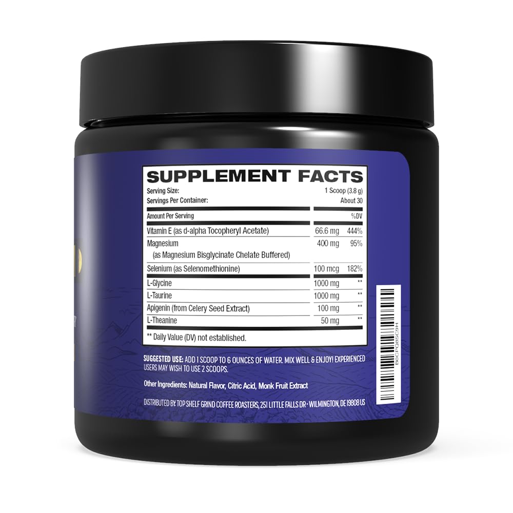 Advanced Sleep Supplement for Men, Nootropic Night Time Burner & Anabolic Recovery Join Top Shelf Grind Au supplements