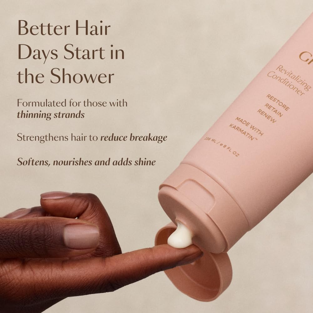 VEGAMOUR GRO Revitalizing Conditioner | Smooths, Strengthens and Adds Shine to Thinning Hair | Clean, Vegan, Cruelty-Free, Clinically Proven and Color Safe (8 Fl Oz) VEGAMOUR Au supplements