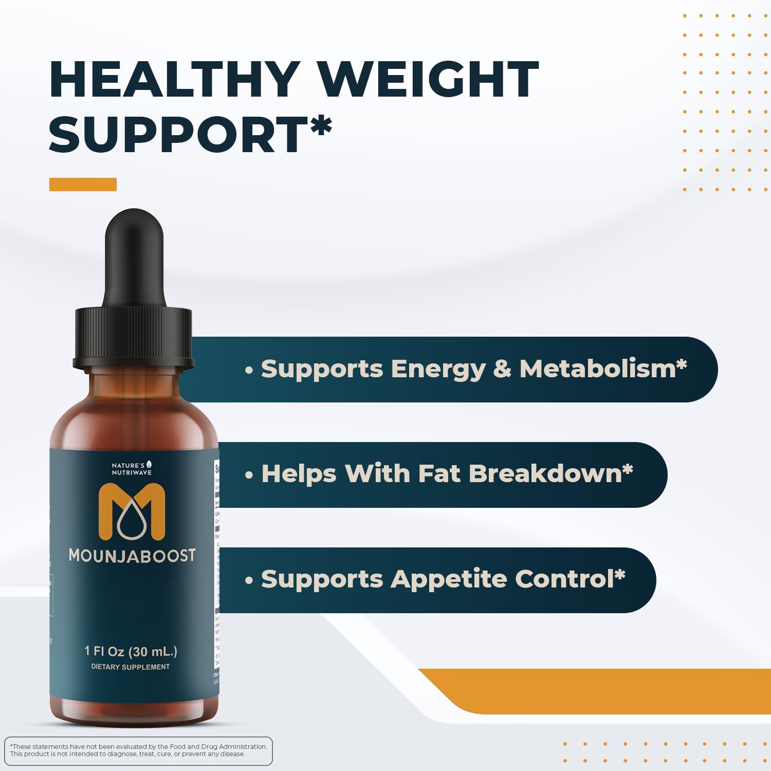Mounjaboost – Natural Herbal & Plant-Based Supplement with 6 Exotic Nutrients & Botanicals – Made in USA, GMP-Certified, Non-GMO, Easy-to-Take – 30 mL, 3 Month Supply Nature’s NutriWave Au supplements