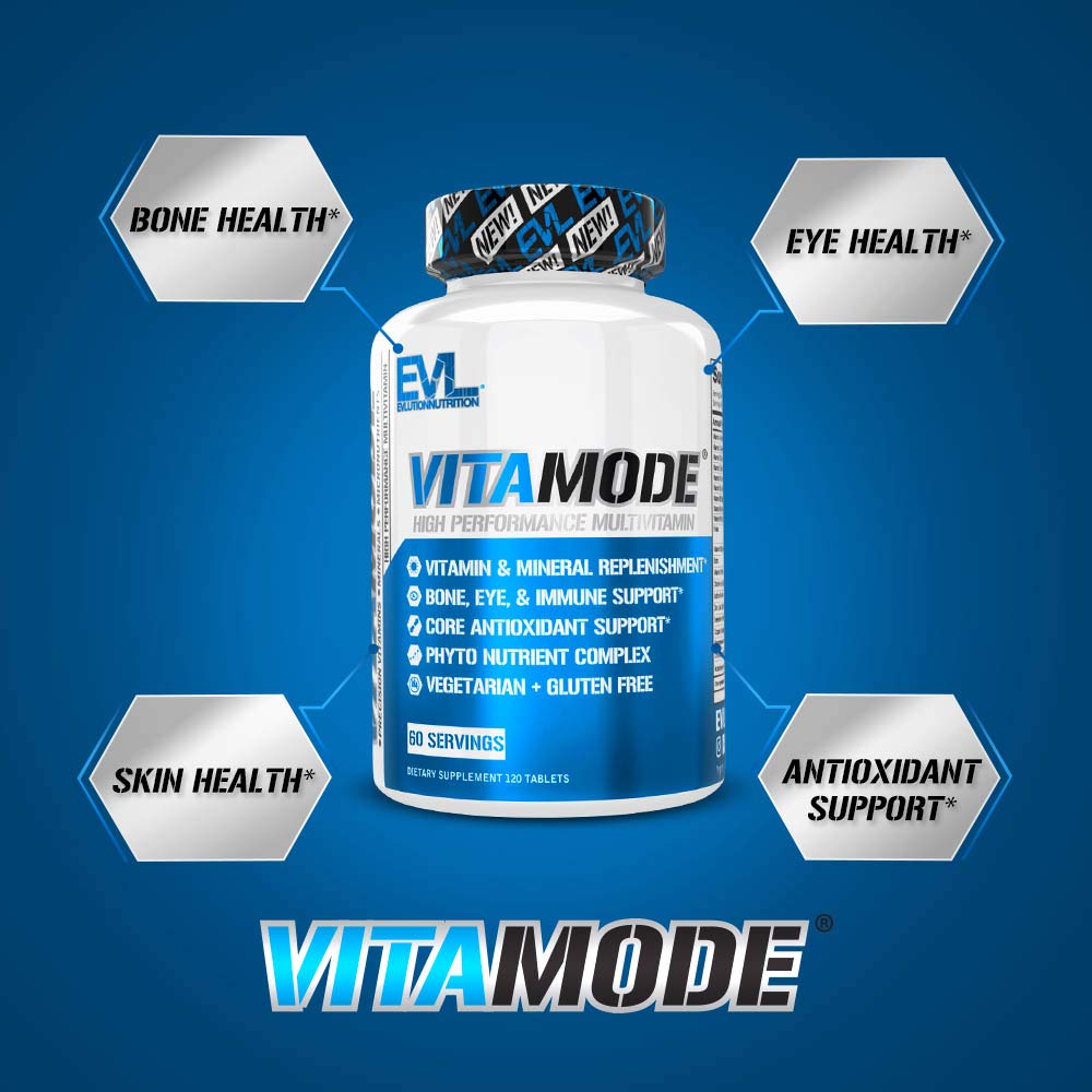 EVL Advanced Daily Multivitamin - Men's Multivitamin with Essential Minerals Phytonutrient Complex and VitaMode Active Mens Vitamins Evlution Au supplements