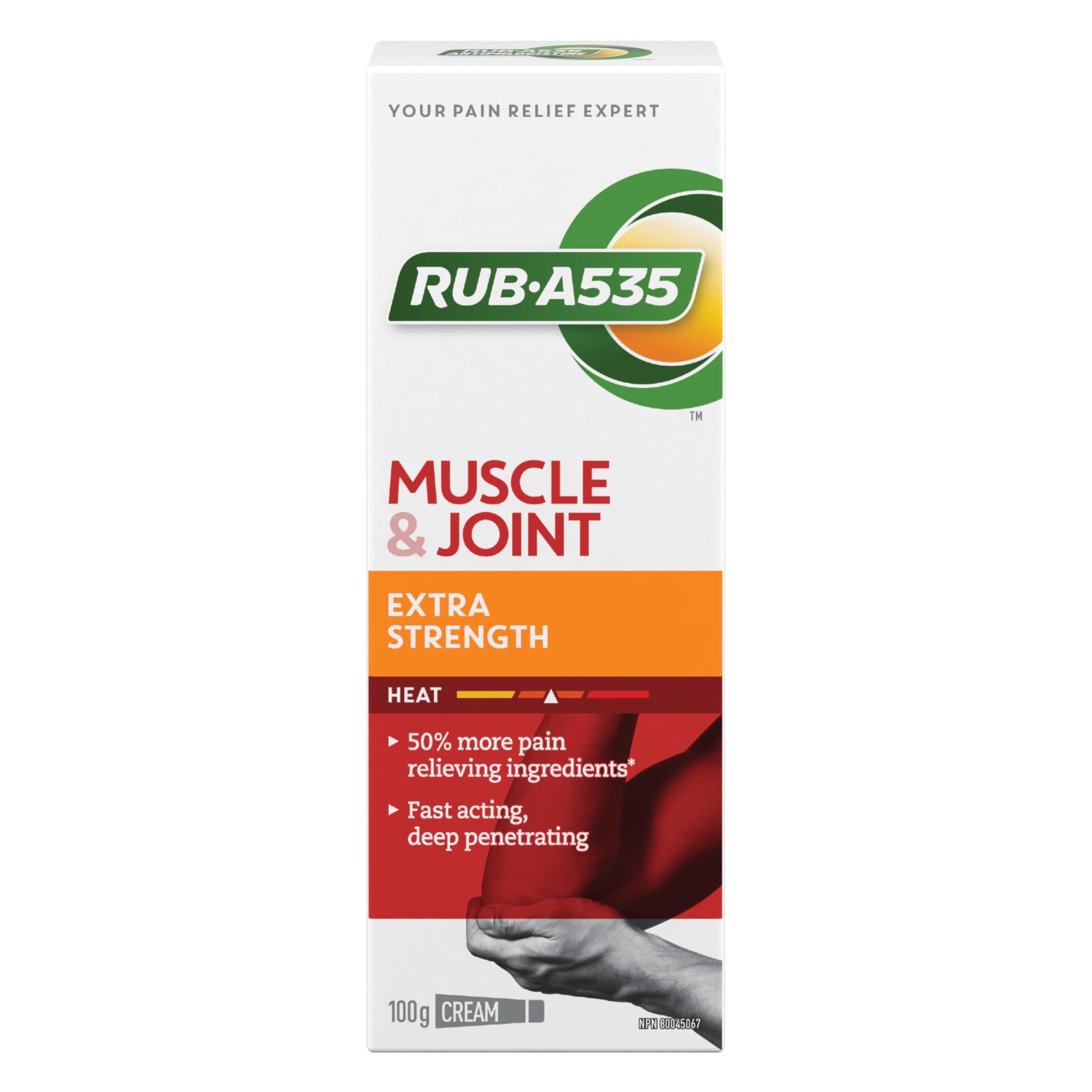 RUB A535 EXTRA STRENGTH CREAM For Relief of Arthritis, Rheumatic Pain, Muscle Pain, Joint & Back Pain 100 g Rub A535 Au supplements