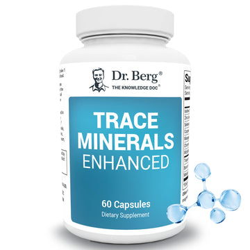 Dr. Berg Trace Minerals Enhanced Complex - Complete with 70+ Minerals Including 10 mg of Zinc - Dietary Supplement - 60 Capsules Dr. Berg Nutritionals Au supplements