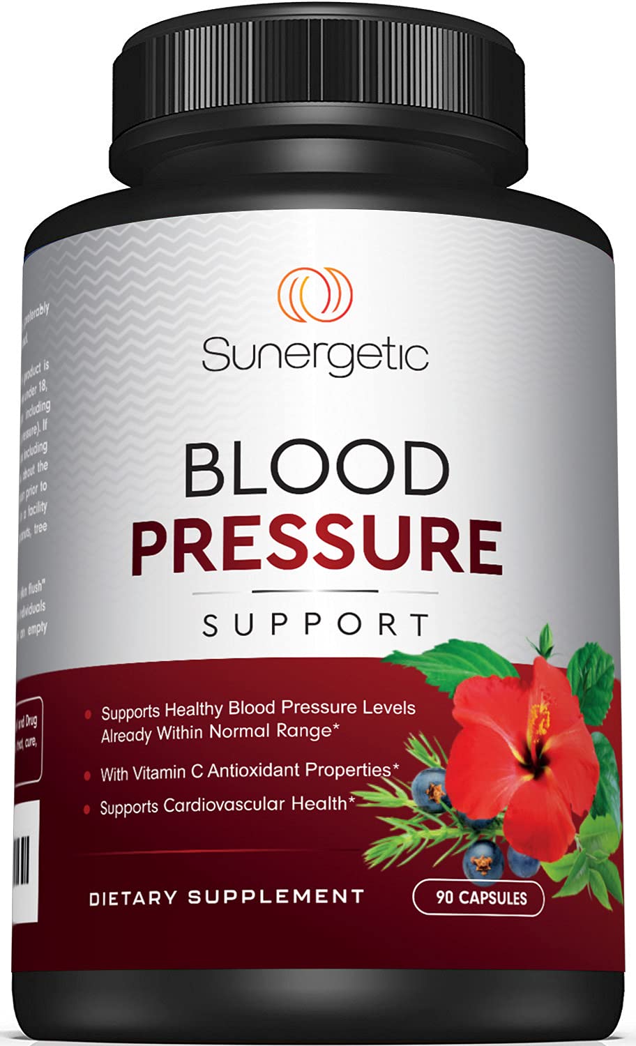 Premium Blood Pressure Support Supplement For Cardiovascular & Heart Health with Garlic Sunergetic Au supplements