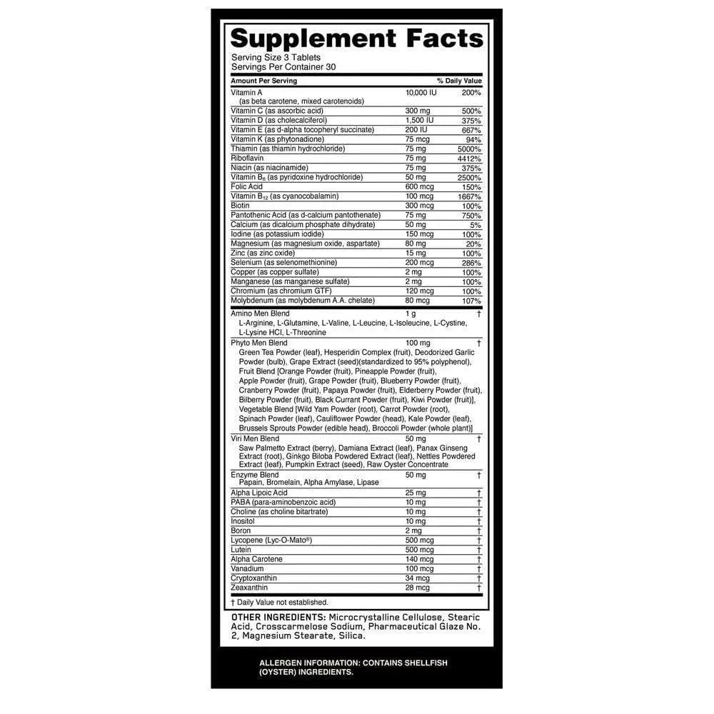 Optimum Nutrition Opti-Men Daily Multivitamin Supplement, 90 Count Optimum Nutrition Au supplements