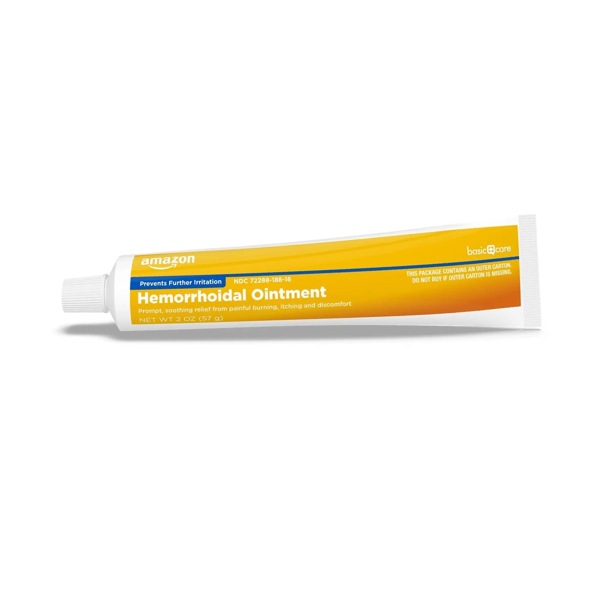 Amazon Basic Care Hemorrhoid Ointment, Fast-Acting Pain Relief, Relieves Burning, Itching, Swelling and Discomfort, 2 ounce (Pack of 1) Amazon Basic Care Au supplements