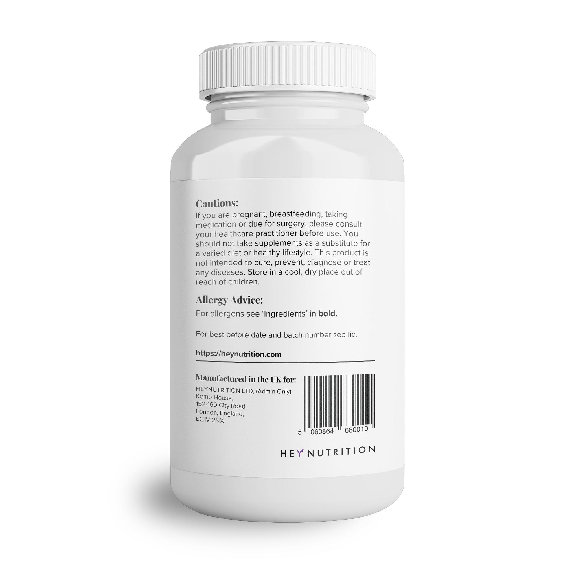 Hey Nutrition Collagen Complex Hyaluronic Acid & Sea Kelp Vitamin E, C, Biotin - Healthy Nails, Skin, Hair Hey Nutrition Au supplements