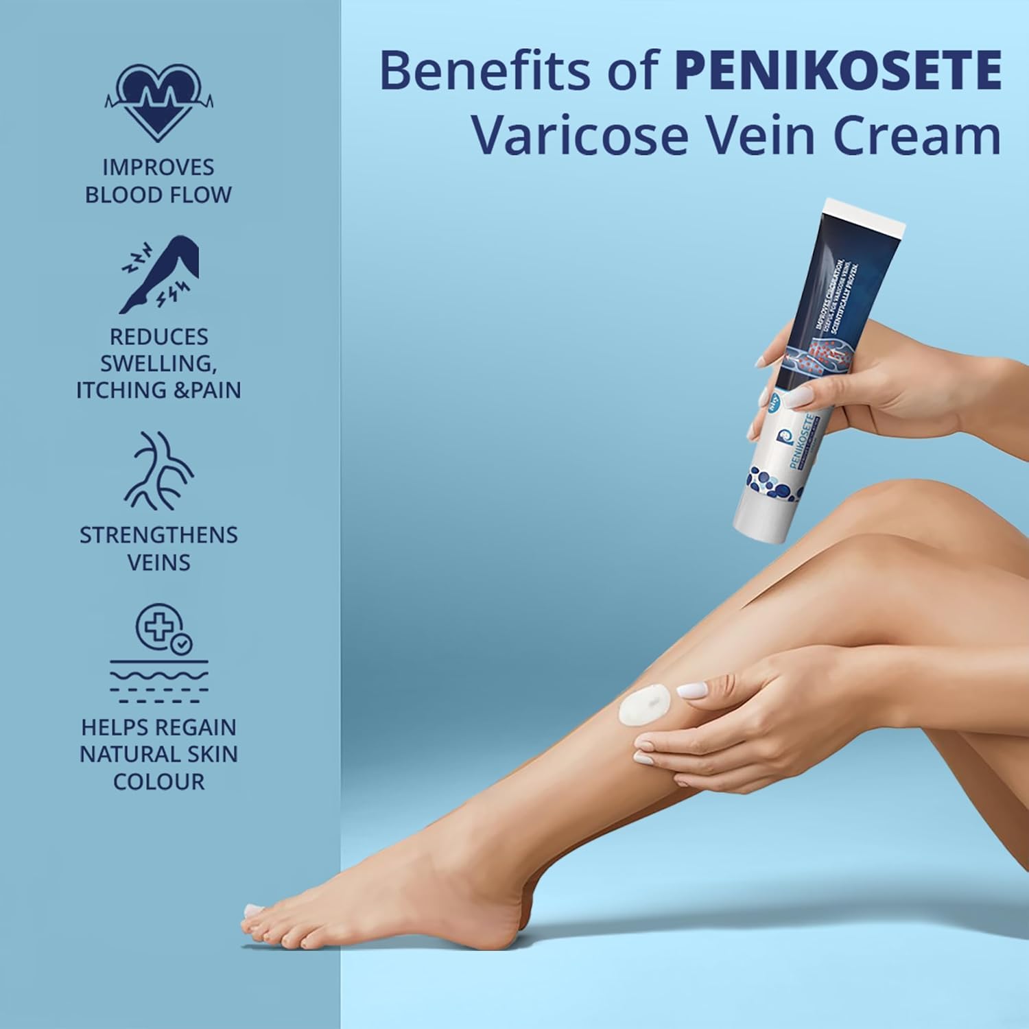 Cream Ayurvedic Solution for Management of Varicose Veins, Spider Veins, Varicocele Helps Reach The Root Cause of varicose Veins Reduces Cramps, Itching & Swelling. Single Tube (25 GMS). Generic Au supplements