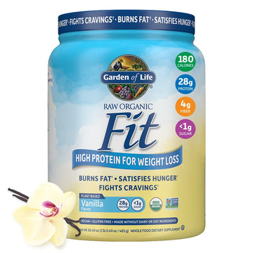Garden of Life Raw Organic Fit Vegan Protein Powder Vanilla, 28g Plant Based Protein Garden of Life Au supplements