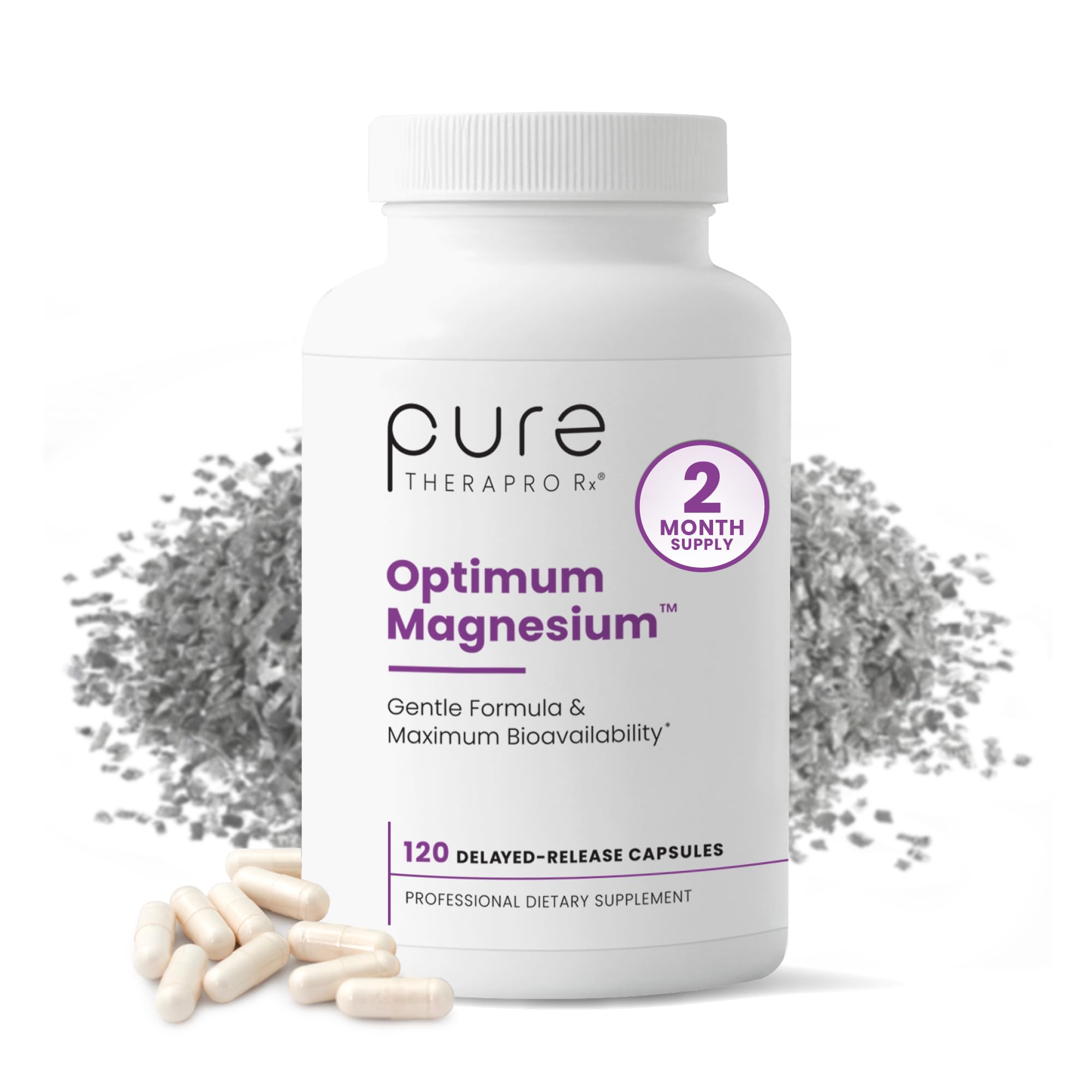 Pure TheraPro Rx Optimum Magnesium Lysinate Glycinate & Di-Magnesium Malate, Made in USA | 2 Month Supply | Chelated for Maximum Absorption, Supports Bone Health & Energy, Non-GMO Pure Therapro Rx Au supplements