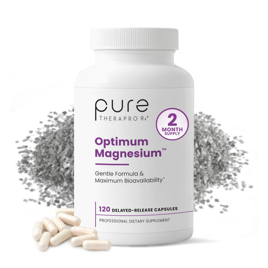 Pure TheraPro Rx Optimum Magnesium Lysinate Glycinate & Di-Magnesium Malate, Made in USA | 2 Month Supply | Chelated for Maximum Absorption, Pure Therapro RxUS supplements