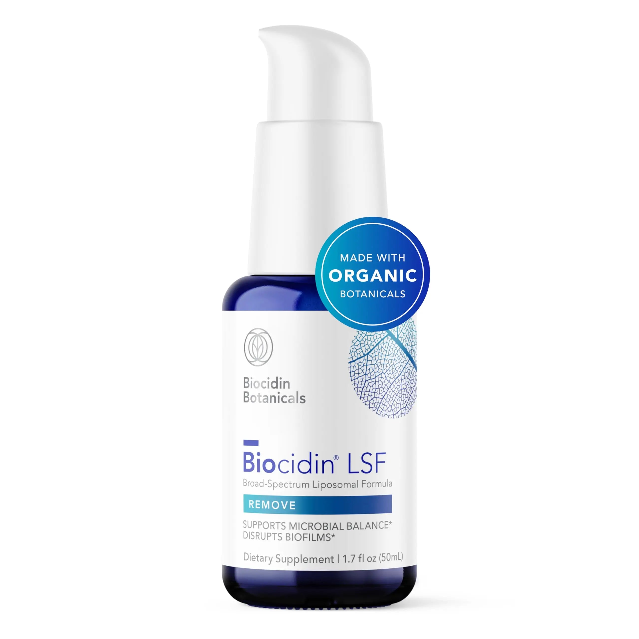 Biocidin LSF for Gut Cleanse Detox & Biofilm Defense Support - Potent, Broad-Spectrum Liposomal Formula for Rapid Absorption - Promote Gut Health, Microbial Balance & Mental Clarity (1.7 Fl Oz) Bio-Botanical Research Au supplements