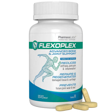 FLEXOPLEX Advanced Bone & Joint Support Supplement | Promotes Healthy Joint Function & Relief from Joint Discomfort | Enhance Cartilage Flexibility & Range of Motion - 120 Count (Pack of 1) FLEXOPLEX Au supplements