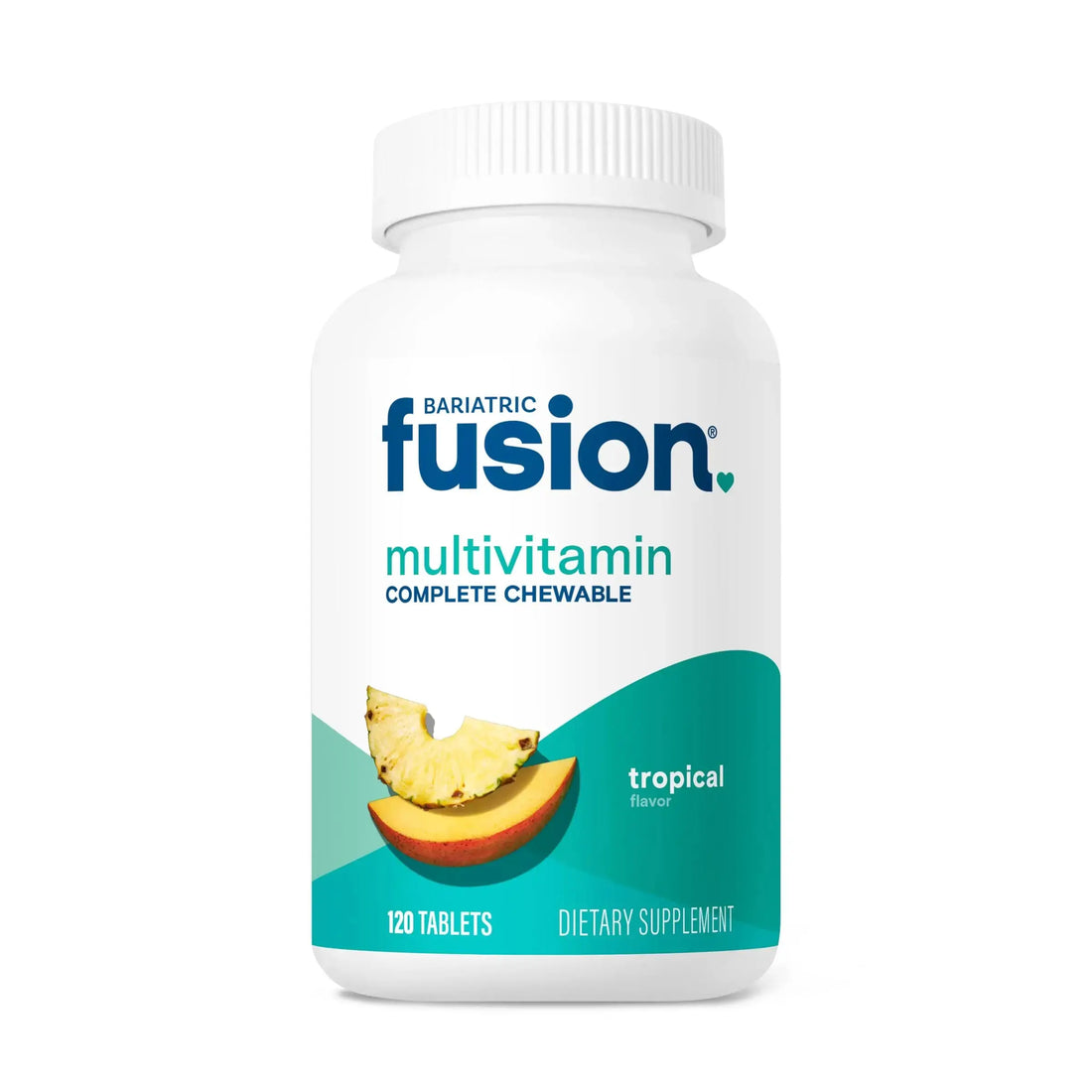 Bariatric Fusion Bariatric Multivitamin with Iron Complete Chewable | Tropical Flavor | Post Bariatric Vitamins Bariatric Fusion AU supplements