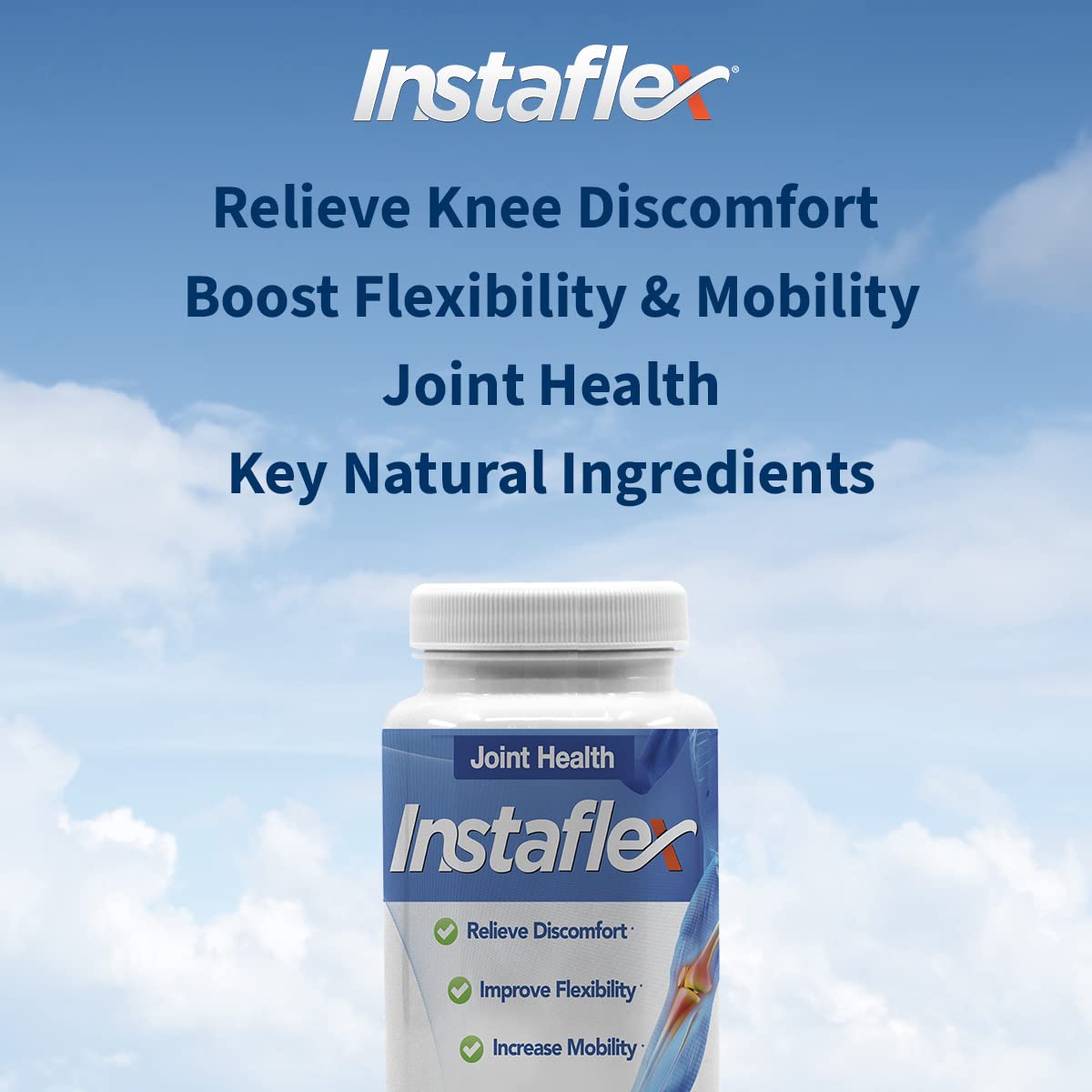 Instaflex Joint Support Supplement for Men and Women - Glucosamine, MSM, White Willow, Turmeric, Ginger, Cayenne, Hyaluronic Acid - 42 Capsules Instaflex Au supplements