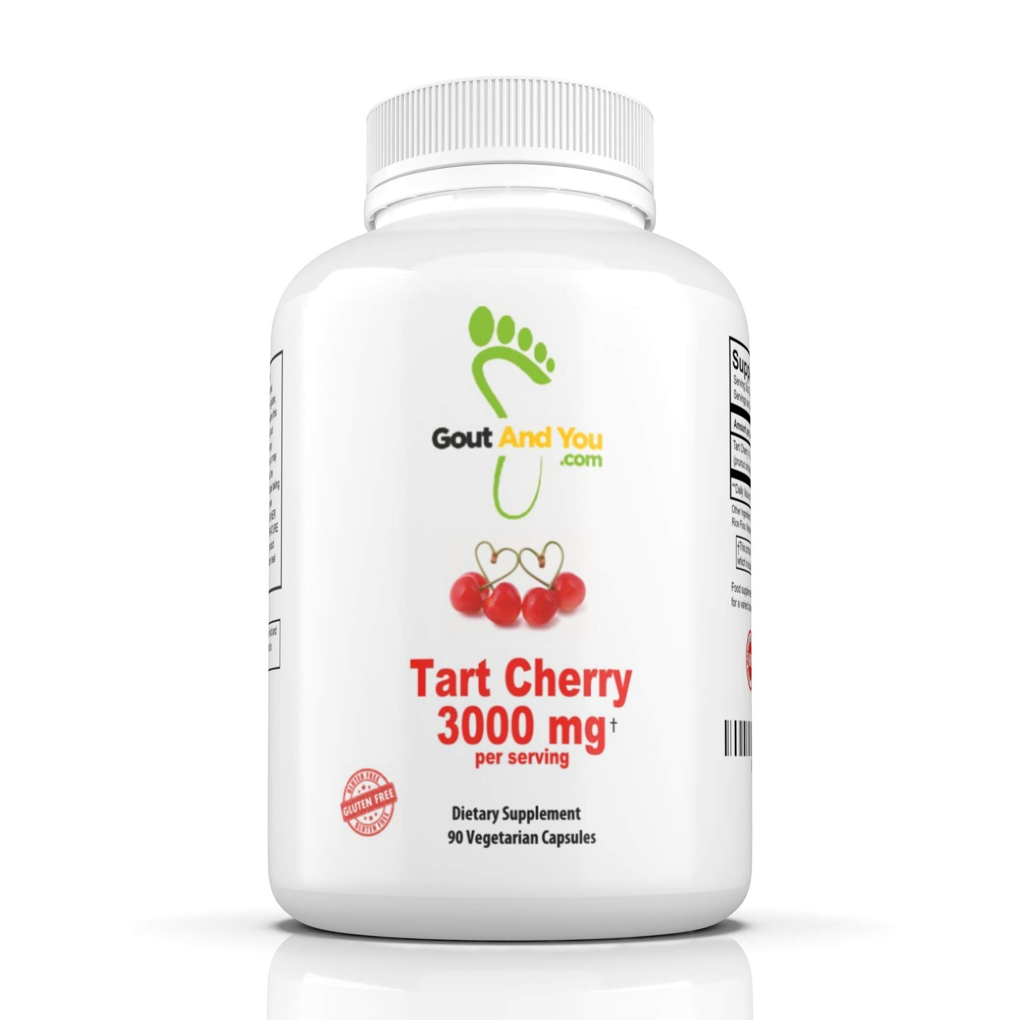 Tart Cherry Extract and Joint & Muscle Relief Cream Bundle Gout and You Au supplements