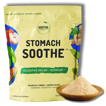 Stomach Soothe Soothe Naturals Acid Reflux Powder - L Glutamine for Gut Health, Acid Reflux Medicine, Leaky Gut Repair, Gut Lining Repair, Alginate for Acid Reflux (30 Servings) Stomach Soothe Au supplements