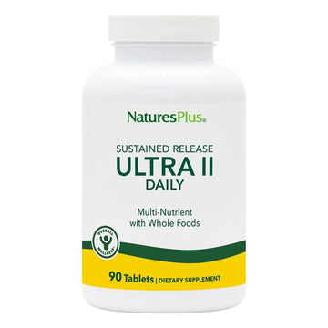 NaturesPlus Ultra II Daily - 90 Tablets - Multivitamin with Whole Foods for Overall Well-Being - Supports Energy & Immune Health NaturesPlus Au supplements