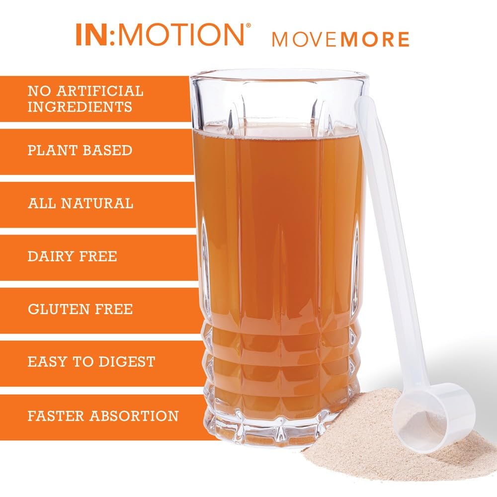 in:TotalWellness - in:Motion Natural Herbal Formula, 20 Serving Pouch, Corydalis, Tumeric, Ginger + 9 More ADAPTOGEN Herbs, Citrus Berry Flavor, 1 Count INTotalWellness Au supplements