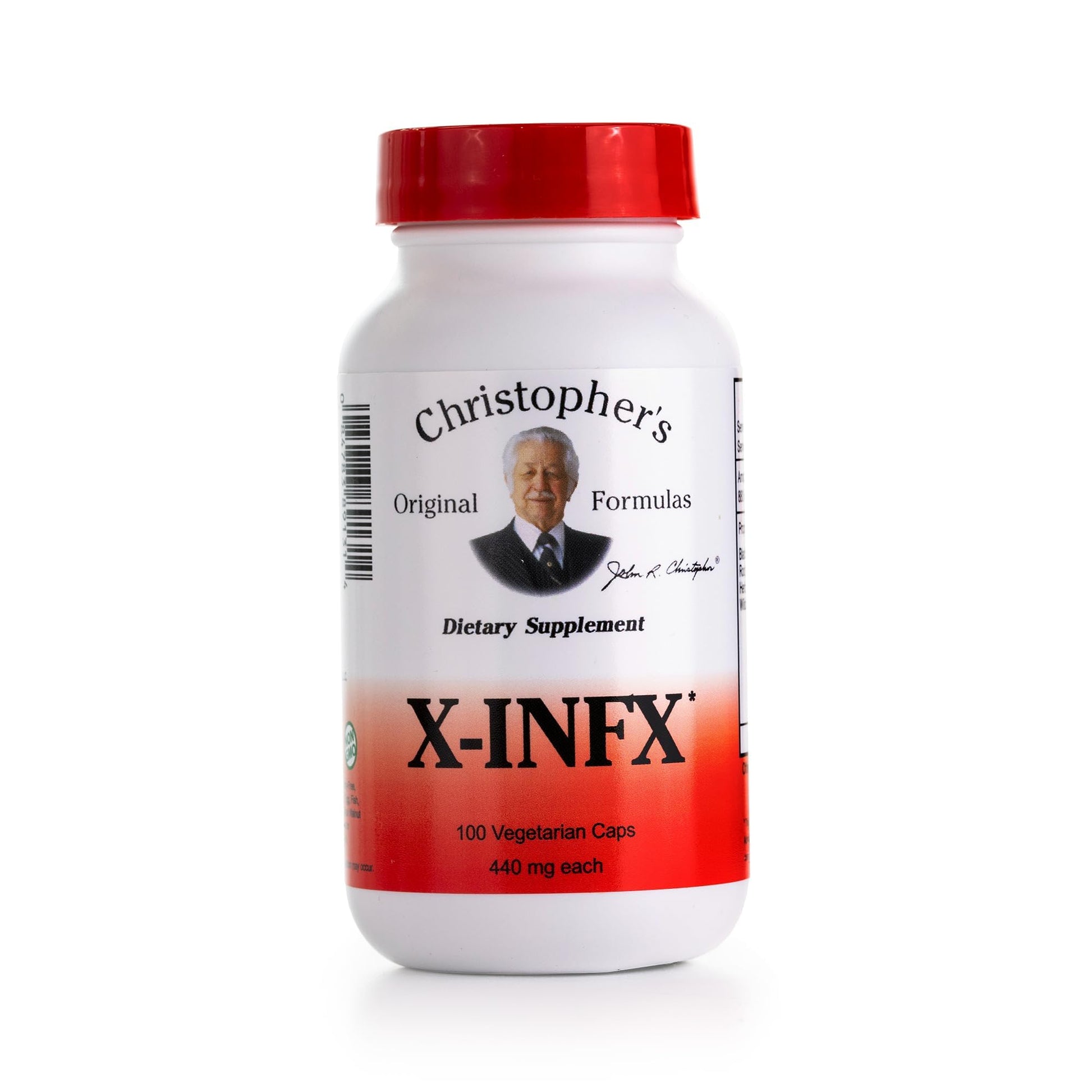 Christopher's Original Formulas X-INFX Formula, Natural Immune Support, 100 Caps Christopher's Original Formulas Au supplements