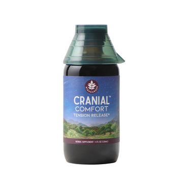 WishGarden Herbs Cranial Comfort - Plant-Based Herbal Supplement with White Willow Bark Extract, Lavender & Scullcap Supports Release of Head, Neck & Shoulders Tension, Stress & Muscle Tension, 4oz WishGarden Au supplements