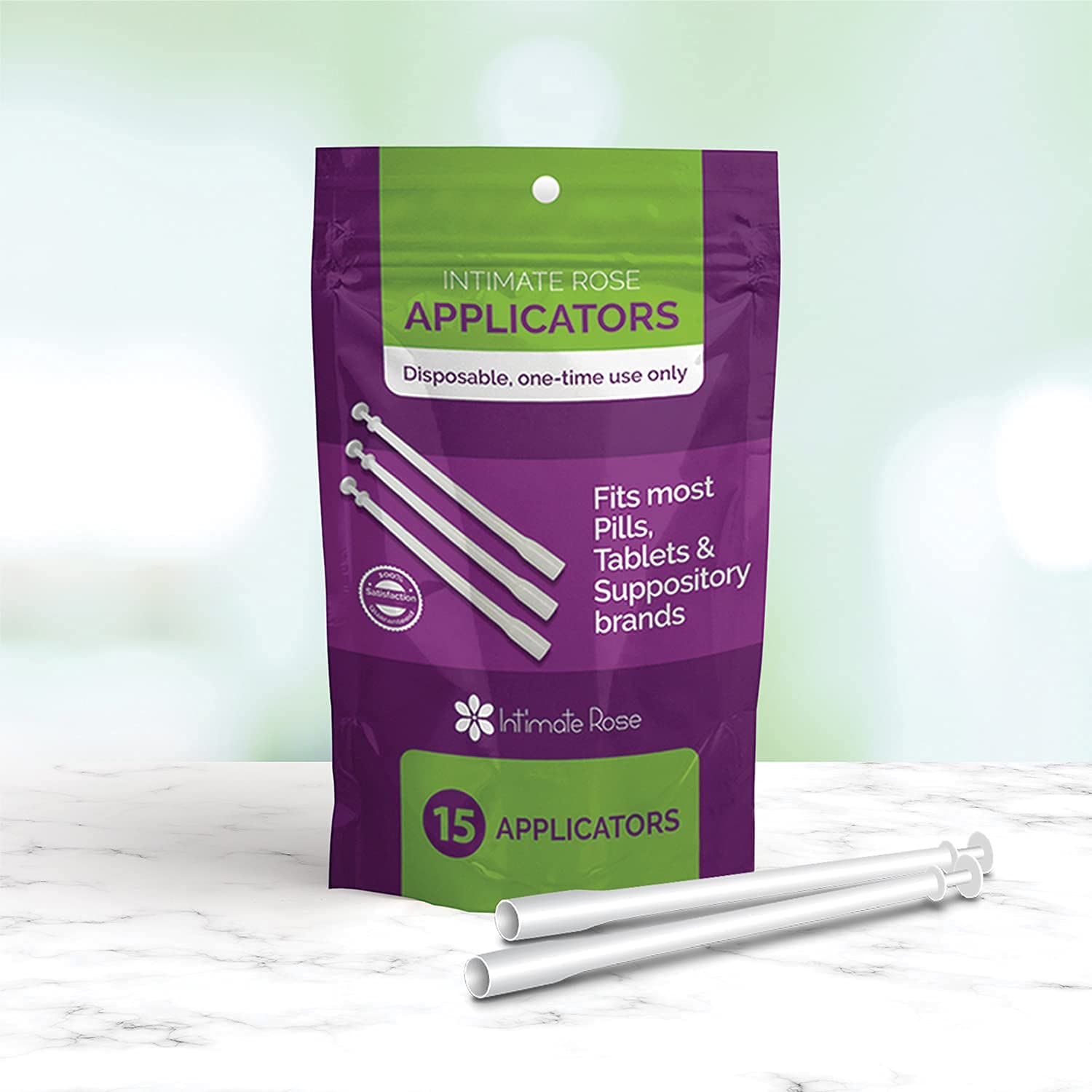 Intimate Rose 15 Count Vaginal Suppository Applicator - Fits Most Boric Acid Suppositories & Vaginal Intimate Rose Au supplements