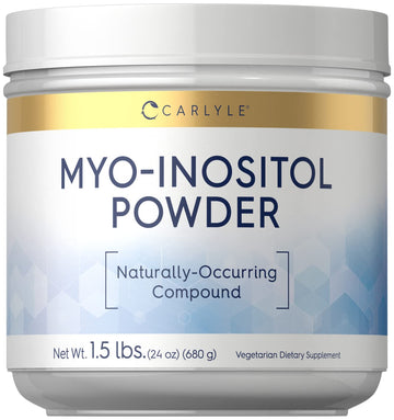 Carlyle Myo-Inositol Powder Supplement | 1.5 lbs | Naturally Occuring Compound Carlyle Au supplements