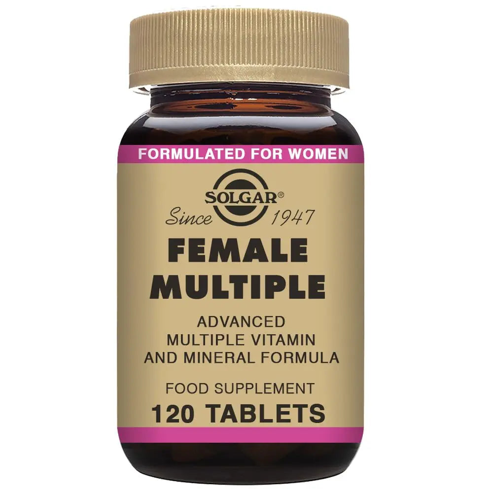 Solgar Female Multiple, 120 Tablets - Multivitamin, Mineral & Herbal Formula for Women - Advanced Phytonutrient Solgar Au supplements