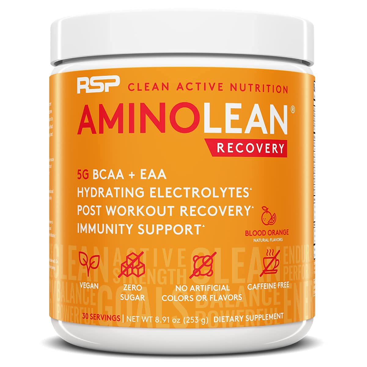 RSP NUTRITION AminoLean Pre Workout Energy (Fruit Punch 30 Servings) with AminoLean RSP NUTRITION Au supplements