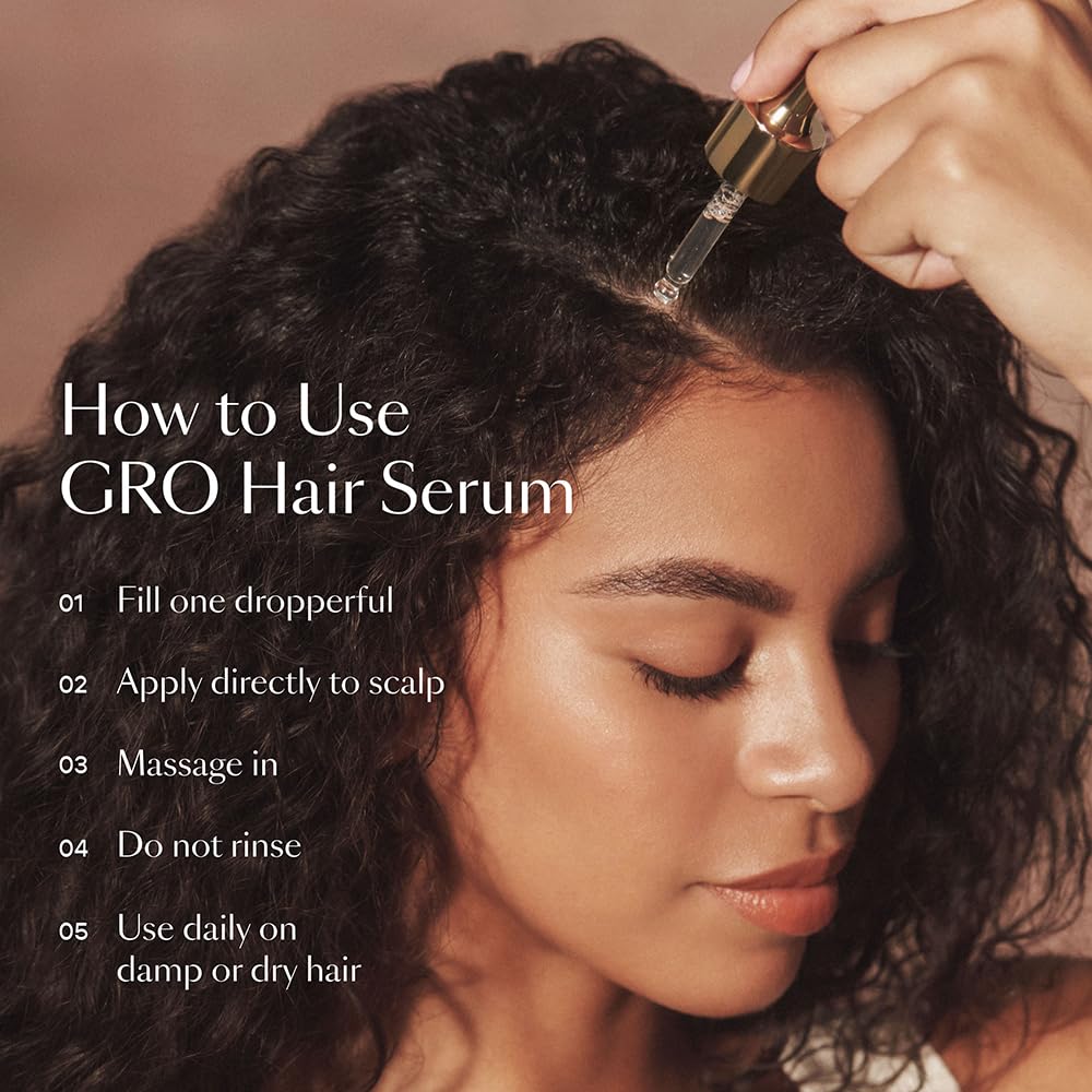 Vegamour GRO and Shine Kit Includes GRO Hair Serum & HYDR-8 Weightless Repair Oil for Fine or Thinning Hair VEGAMOUR Au supplements