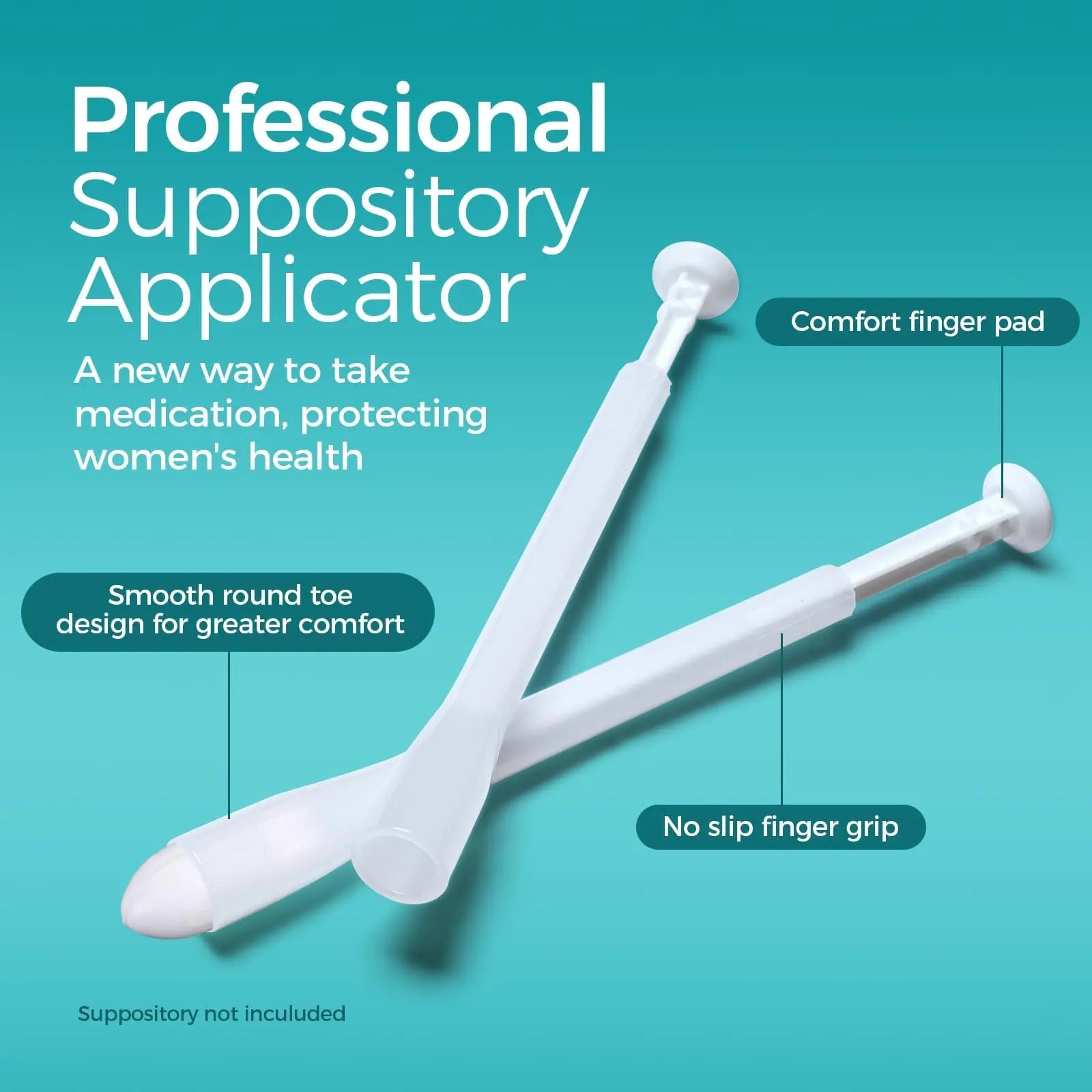Dizzily 30 Pack Disposable Vaginal Suppository Applicators for Women, Individually Wrapped, Hygienic - Fits Most Boric Acid Suppositories, Pills, Tablet, Cap-sules and Feminine Care Applicator Dizzily Au supplements