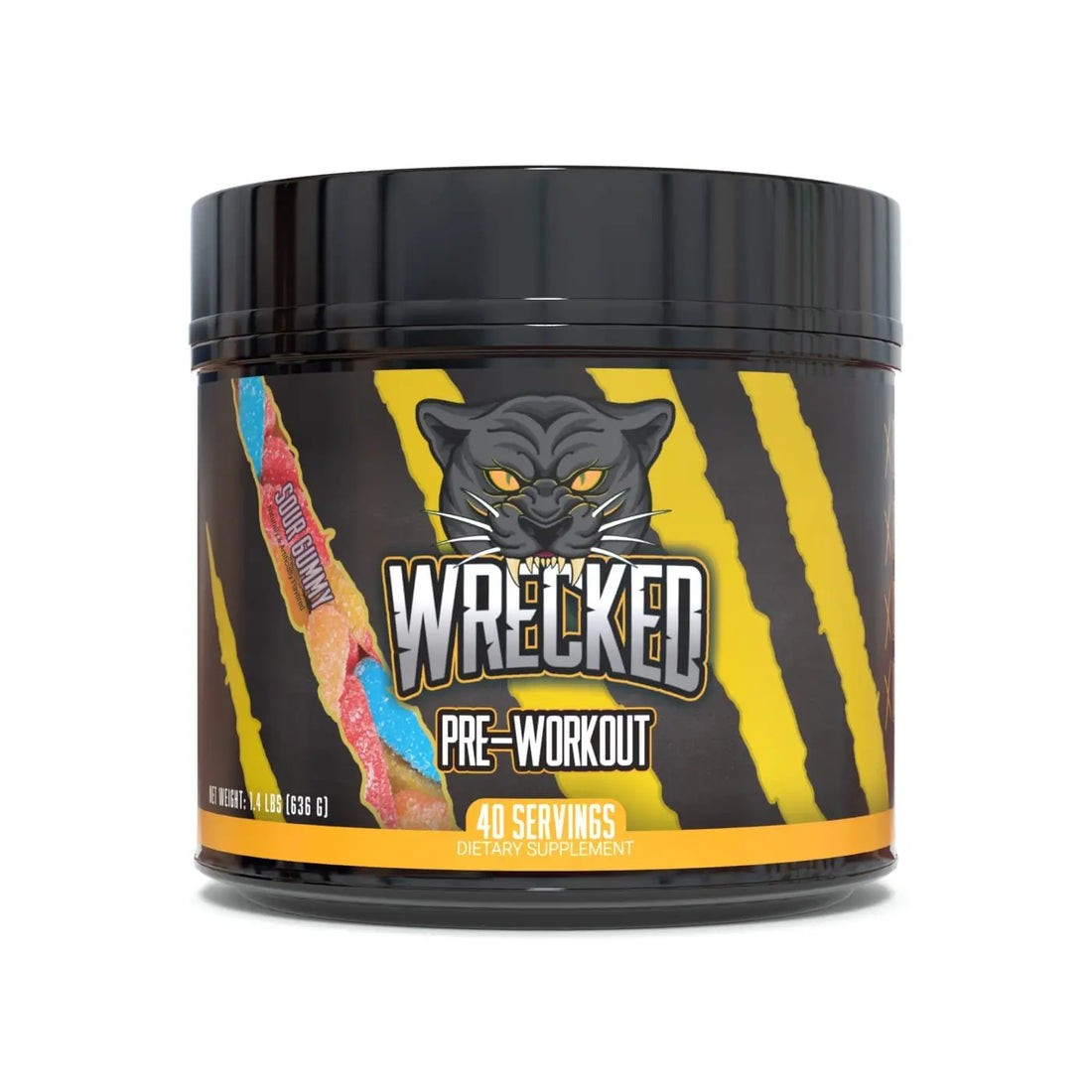 Huge Supplements Wrecked Pre-Workout, 30G+ Ingredients Per Serving to Boost Energy Huge Supplements uk supplements