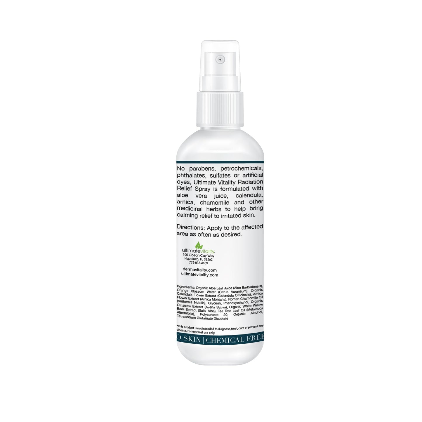 Radiation Burn Relief Spray - Calendula Spray for Radiation Treatment, Unscented, Fragrance Free, Natural Organic Plant Based Moisturizing Soothing Relief for Itchy and Sensitive Skin – 4 ounces UltimateVitality buy supplements Au