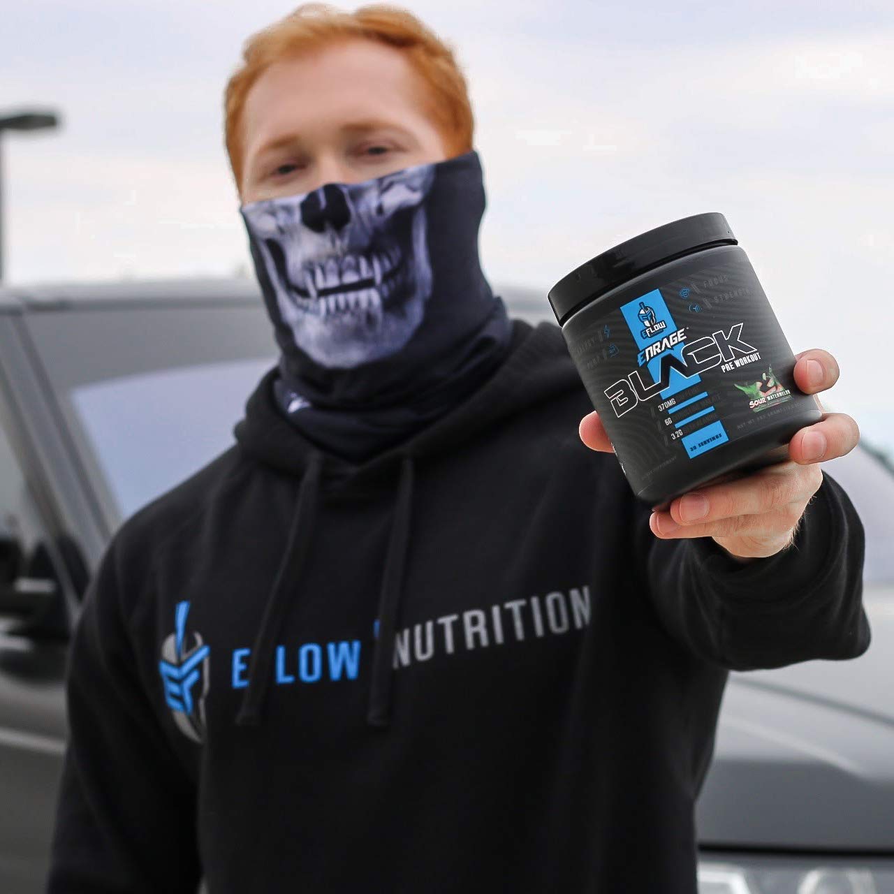 eFlow Nutrition Enrage Black High Stimulant Pre Workout Supplement - Preworkout Powder eFlow Nutrition Au supplements