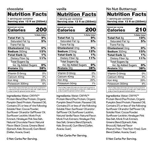 OWYN Only What You Need Pro Elite Vegan High Protein Keto Shake, 32g Protein OWYN Only What You Need Au supplements