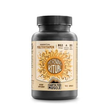Earth Fed Muscle Morning Ritual Multivitamin for Women Supports General Health & Wellness - Multivitamin with Iron for Immune & Heart Support Earth Fed Muscle Au supplements