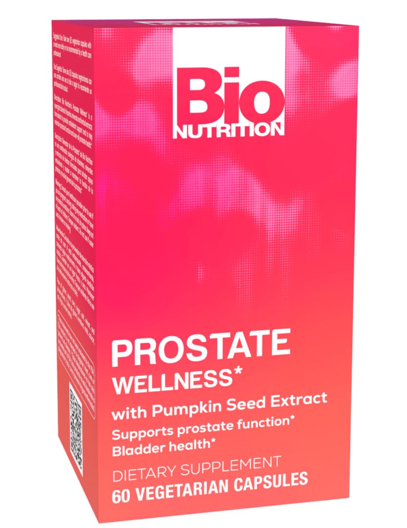 Bio Nutrition Prostate Wellness with Pumpkin Seed Extract 60 Capsules Bio Nutrition Au supplements