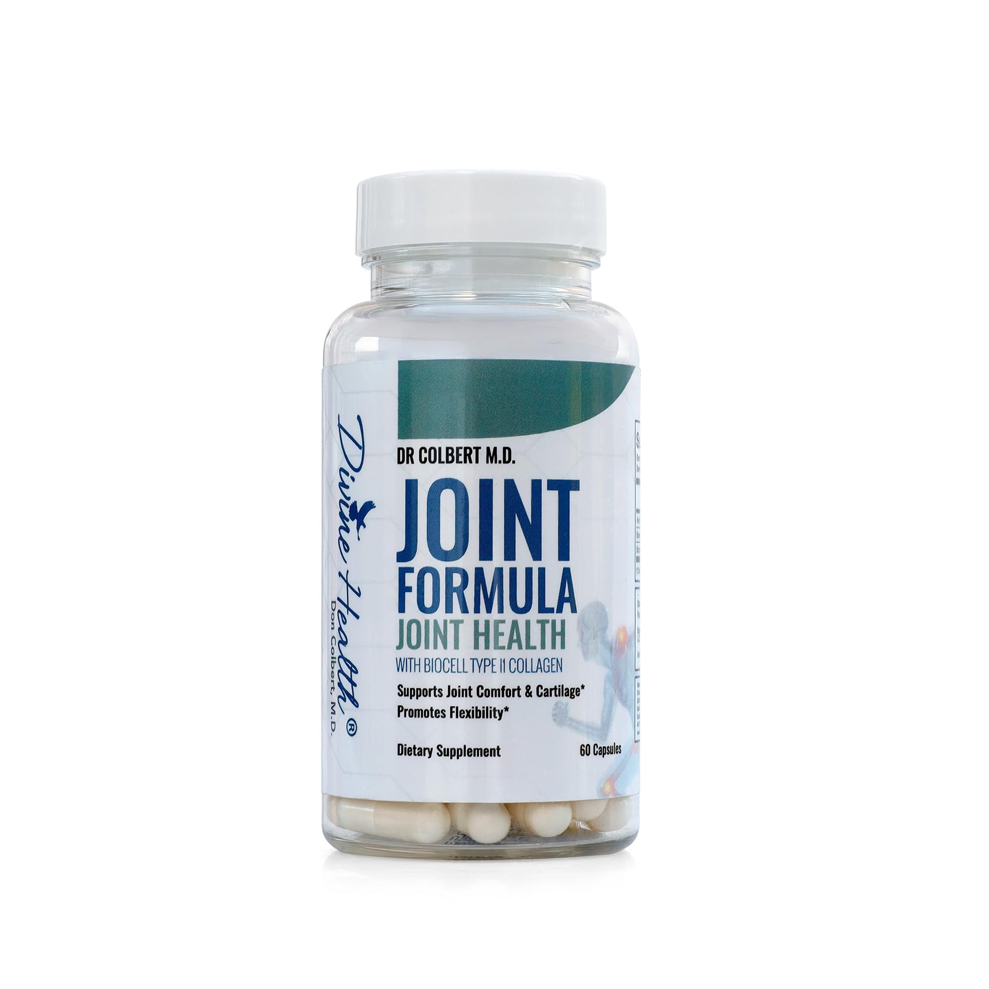 Dr. Colbert, MD Joint Formula | by Divine Health | Joint Health | AvoVida | Boswellia | 60 Capsules | 30 Servings Divine Health Au supplements
