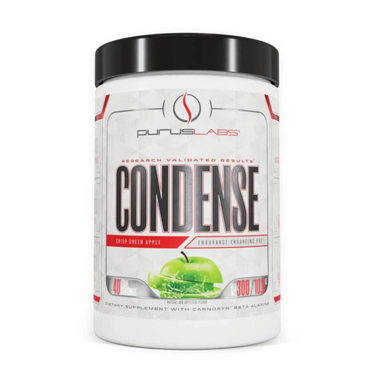 Purus Labs CONDENSE PreWorkout Powder, 40 Servings (Crisp Green Apple) Purus LabsAU supplements